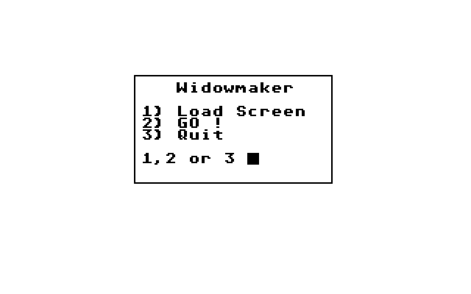 Widowmaker — screenshot 1